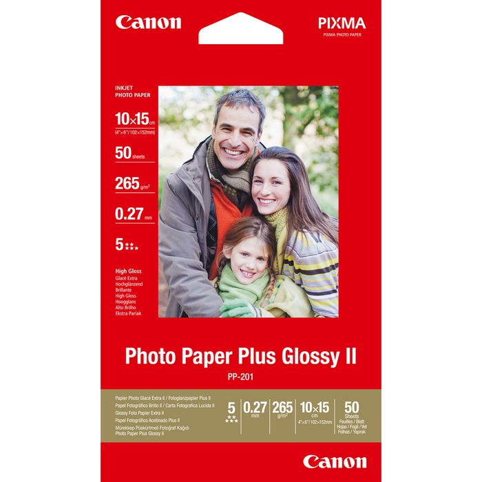 Canon PP-201 Photo Paper Plus Glossy II