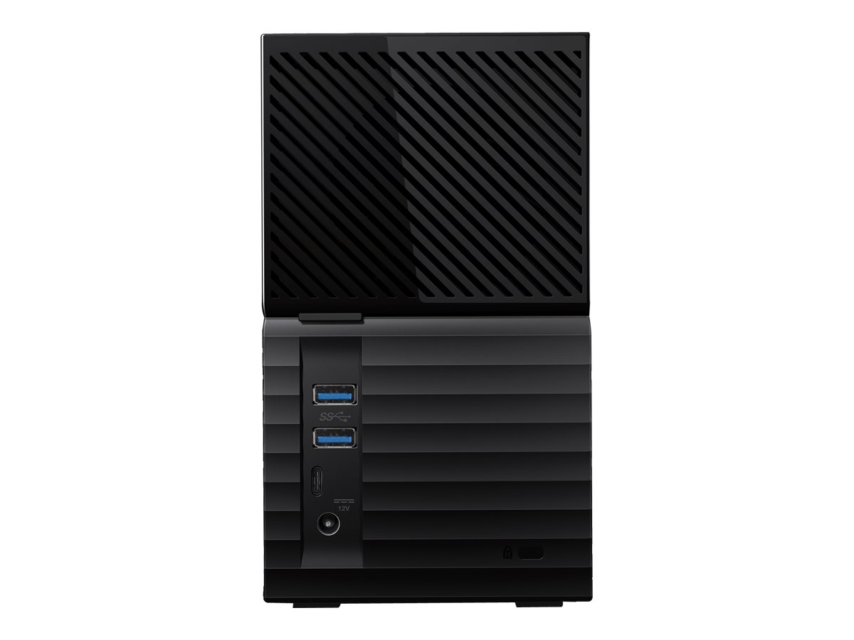 WD My Book Duo WDBFBE0160JBK Harddisk-array 16TB 2bays