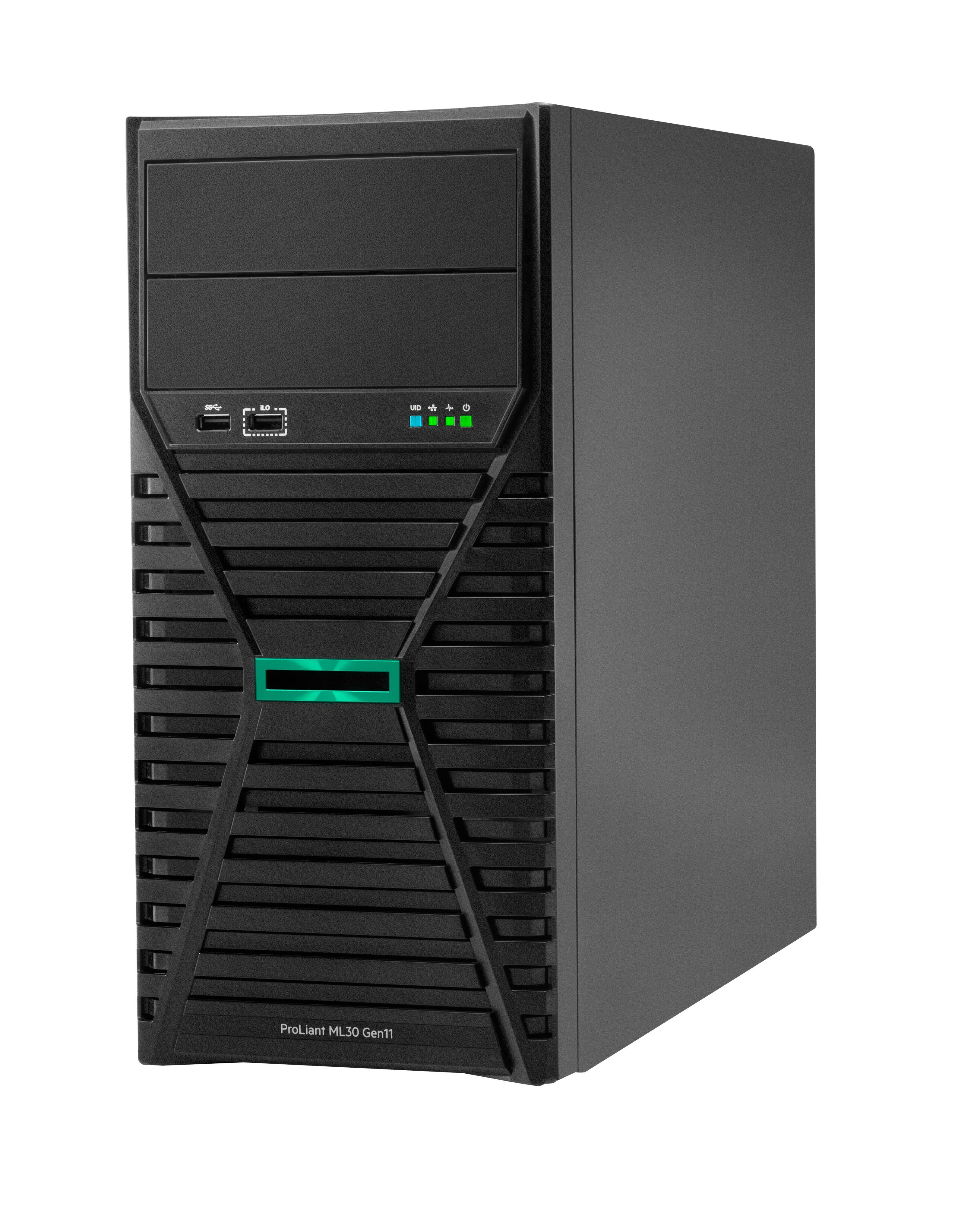 HPE ProLiant ML30 Gen11 server 2 TB Tårn (4U) Intel® Xeon® 6315P 2,8 GHz 32 GB DDR5-SDRAM 350 W