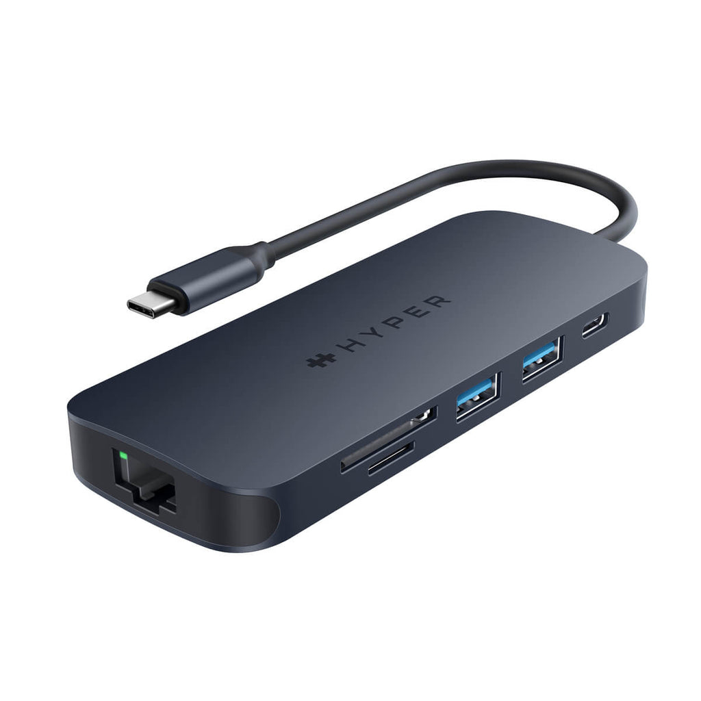 Hyper HyperDrive Next 8 Port USB-C Hub EcoSmart - Midnight Blue