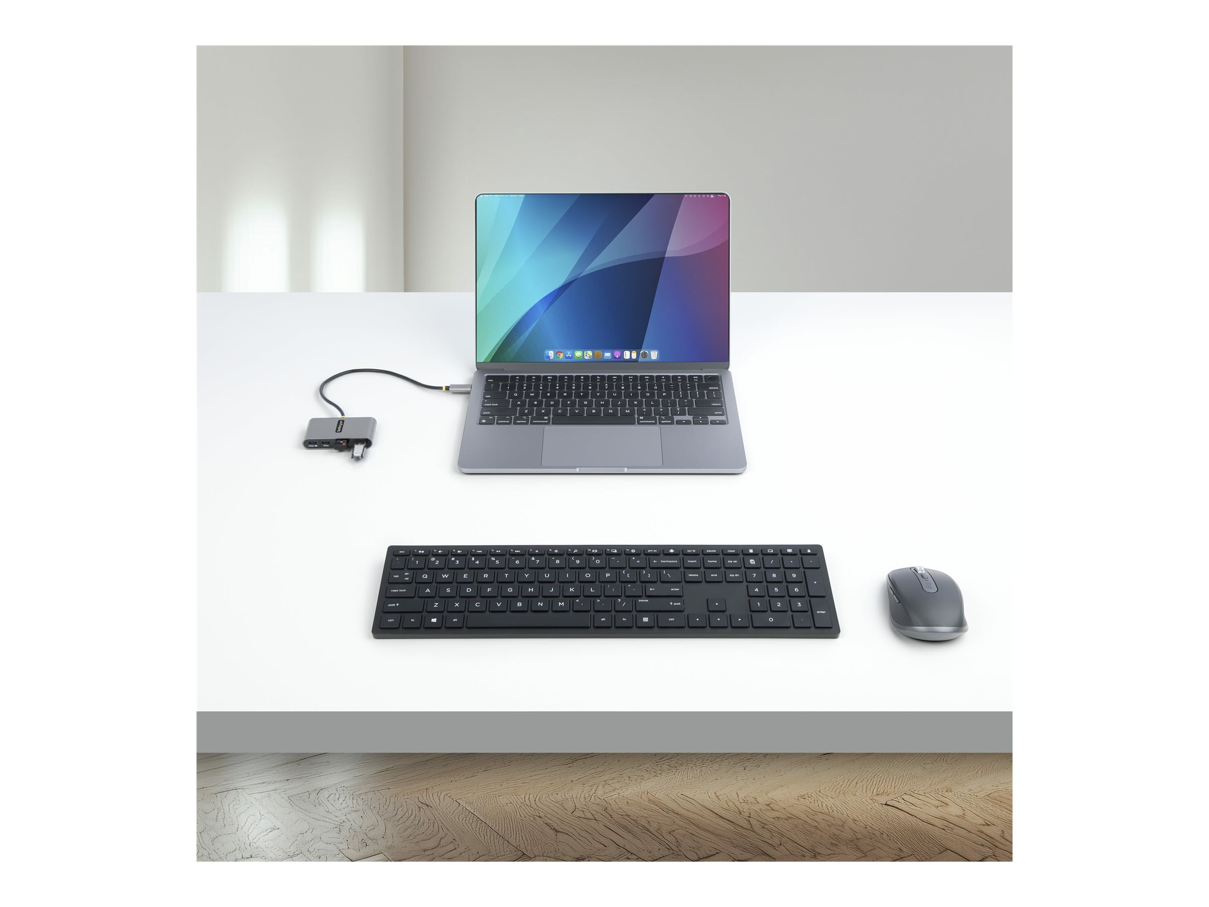 4-Port USB-C Hub with 100W PD 5Gbps