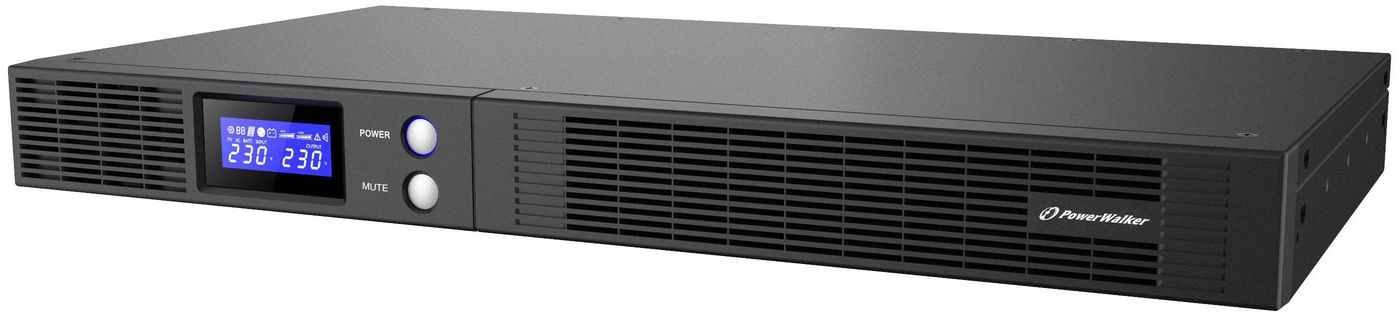 PowerWalker VI 500 R1U UPS-enhed Inter