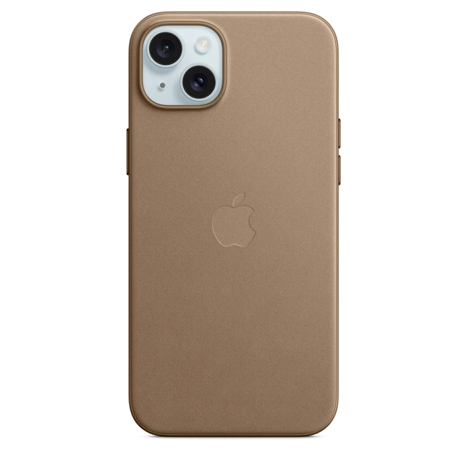 iPhone 15 Plus Finewoven Case Taupe
