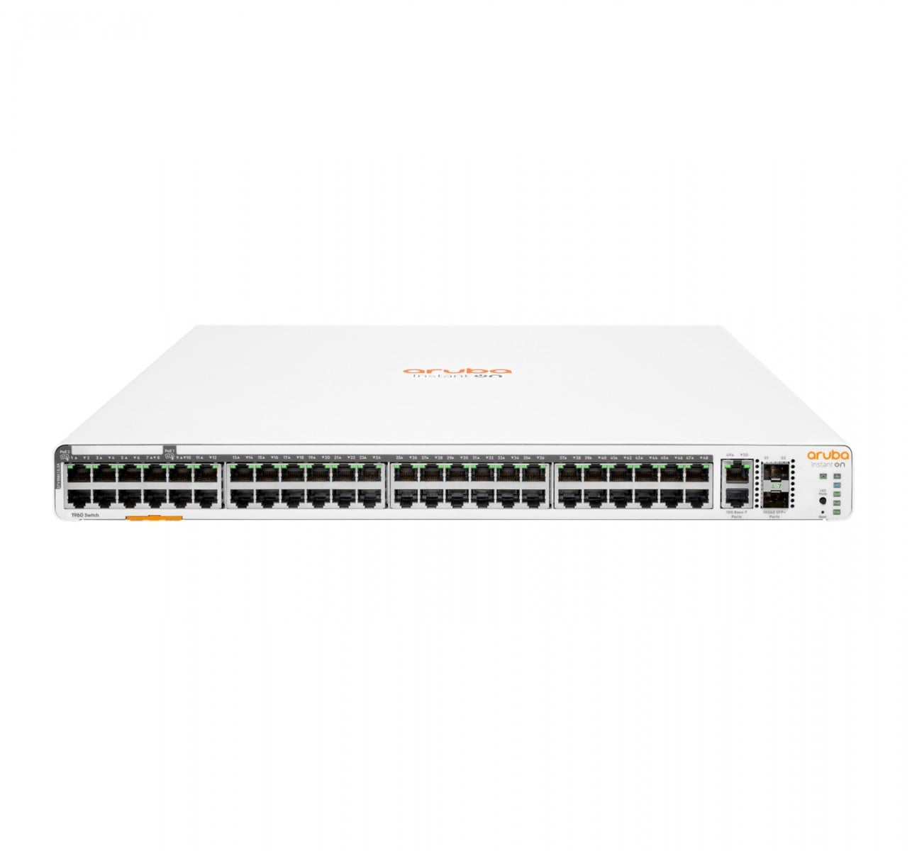 HPE Aruba Instant On 1960 48G 40p Class4 8p Class6 2XGT 2SFP 600W