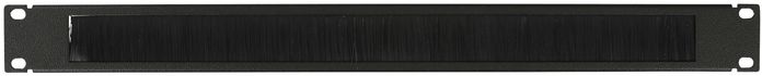 Lanview by Logon 1U 19" SIMPLE TYPE, BRUSHED CABLE ORGANIZER PANEL
