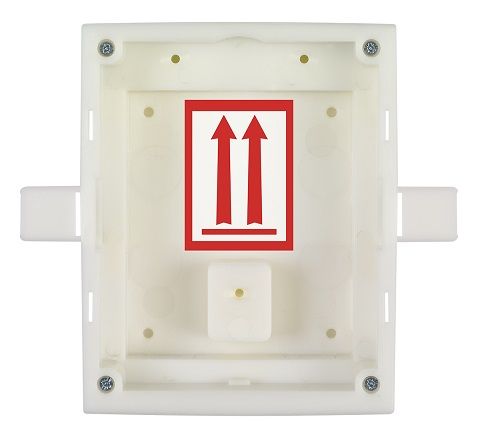 2N EntryCom Helius IP Verso  flush mount installation box for 1 module must be together with 9155011
