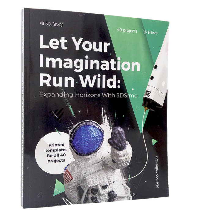 3Dsimo Book Buch für 3Dsimo MultiPro und 3Dsimo Big Creative Box inkl Mini ab 14 Jahren