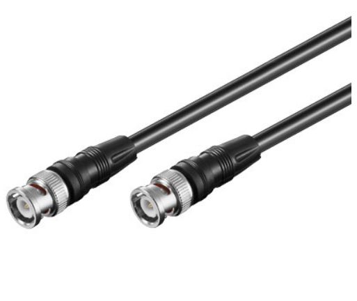 goobay Video/audiokabel 10m Sort