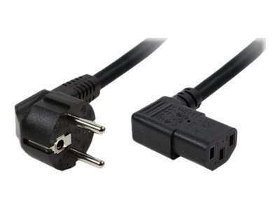 Kabel LogiLink Netzkabel CEE7/7 - IEC C13 schwarz 2m CP103