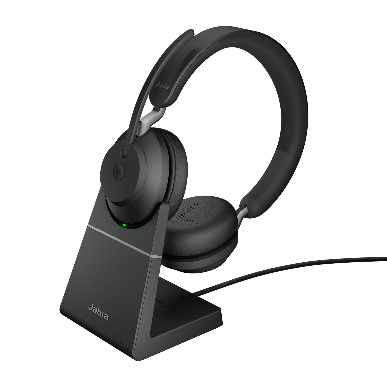 Evolve2 65 - MS Stereo Headset - With charging stand