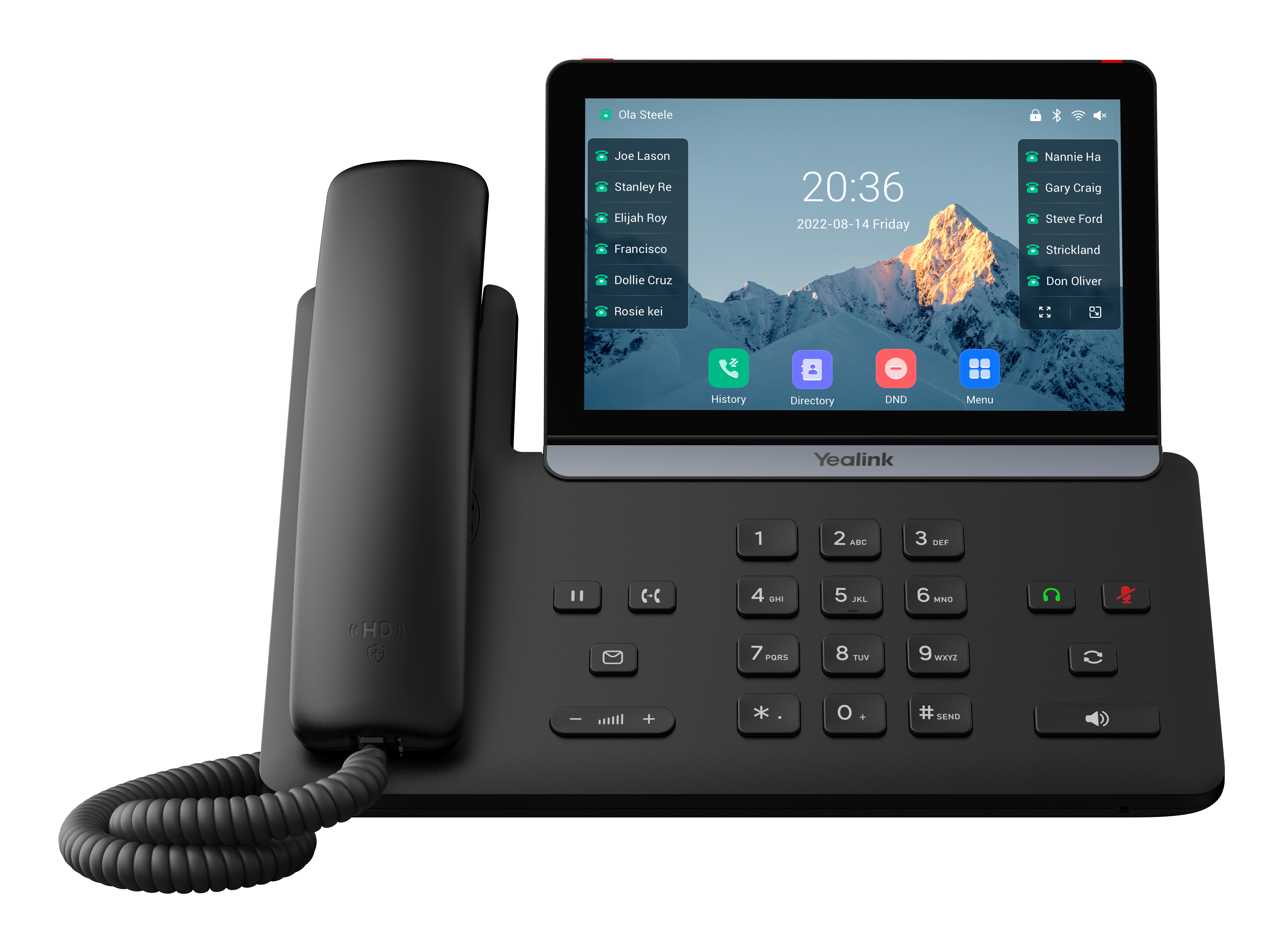 SIP-T87W - Voip Phone - Dutch / International Firmware