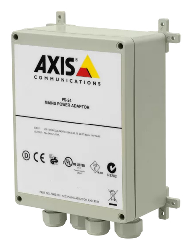 ACC MAINS ADAPTOR AXIS PS24 AXIS 23XD OUTDOOR 24 VAC
