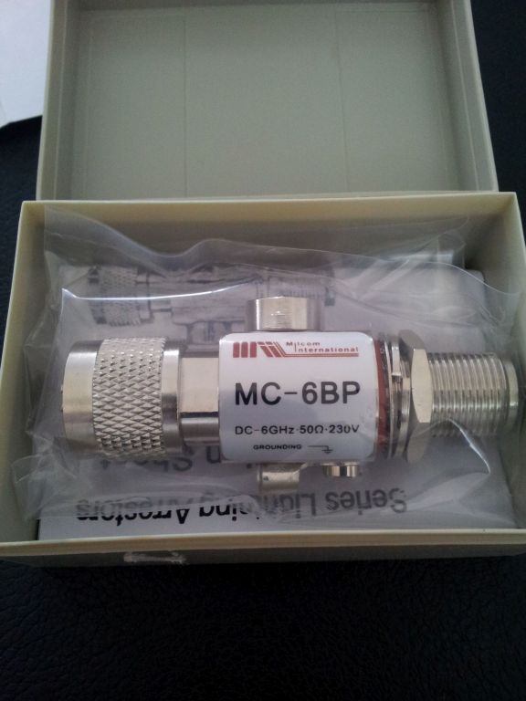 ALLNET AntennenBlitzschutz 06 GHz NType M NType F