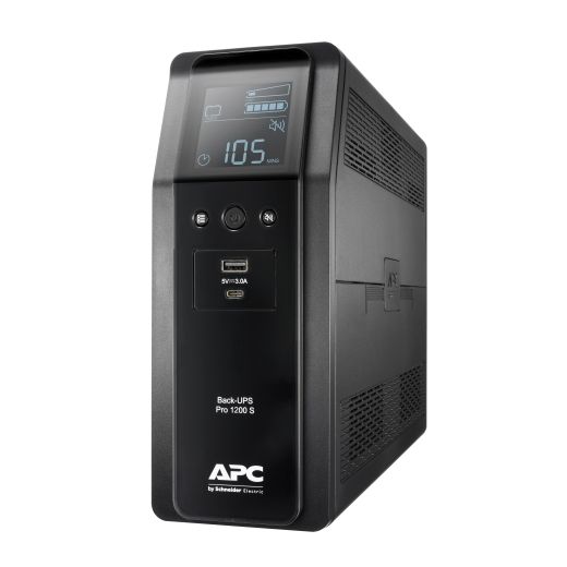 APC USV Back Pro BR1200VA Sinewave 4min AVR LCD interface