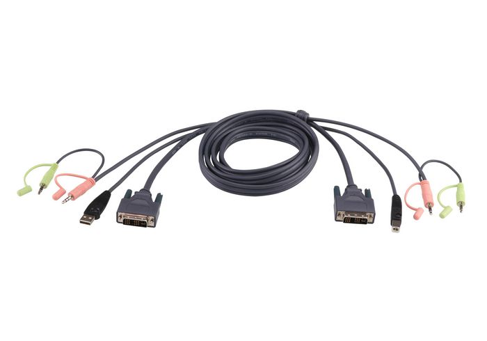 ATEN 2L-7D02U - video / USB / lydkabel