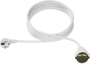 Bachmann Kabel Verlängerung DoseCEE7SteckerCEE7 2m weiss