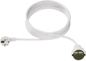 Bachmann Kabel Verlängerung DoseCEE7SteckerCEE7 3m weiss