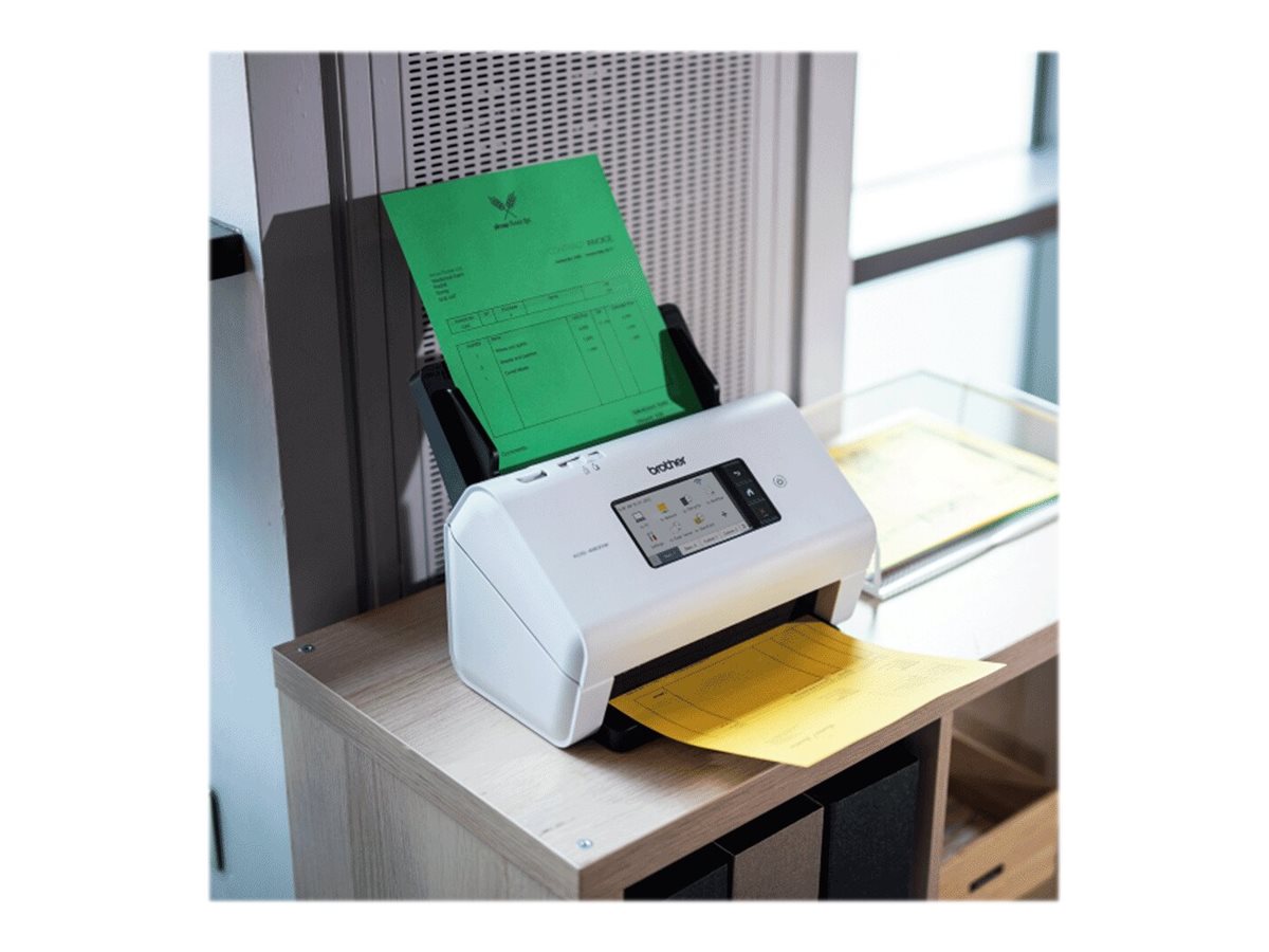 Brother ADS-4900W ADF + Sheet-fed scanner 600 x 600 DPI A4 Black, White
