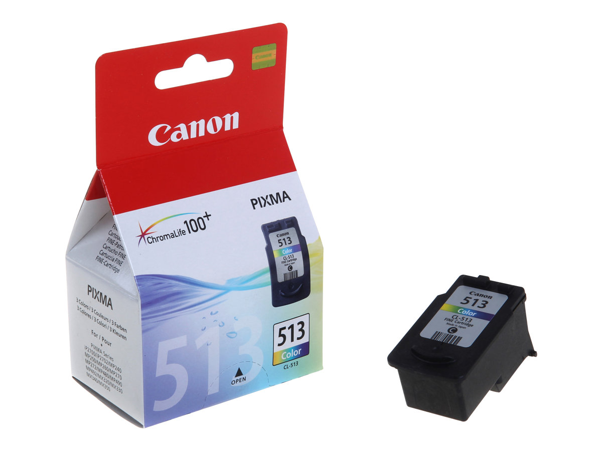 Canon CL 513 Farve (cyan, magenta, gul) 349 sider Blæk 2971B001