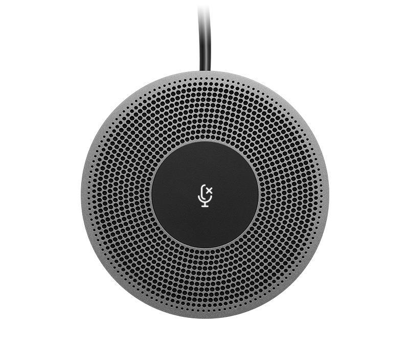 Logitech Expansion Mic | for MeetUp | Table | Black | Single unit