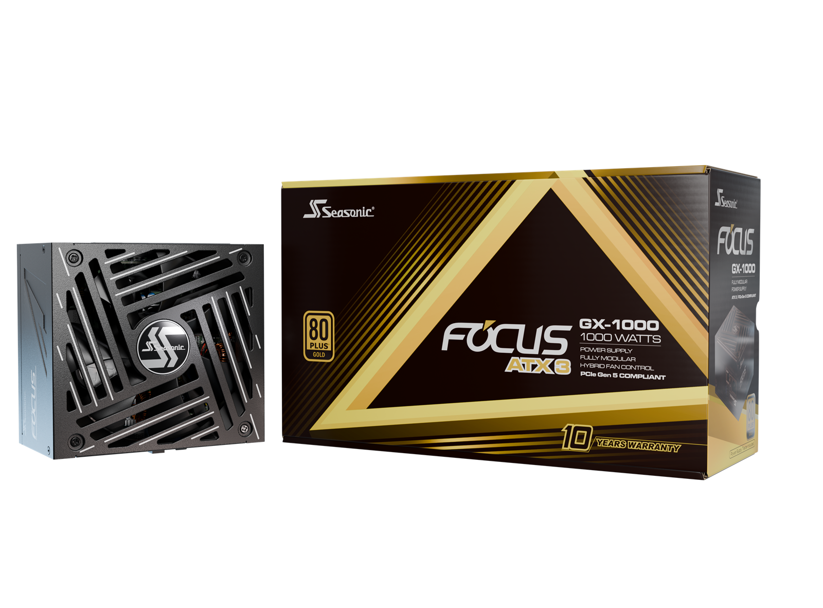 FOCUS GX-1000-V4 1000W ATX3.1 80+Gold black