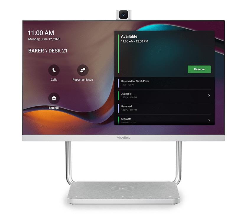 Yealink DeskVision A24 | All-in-One Desktop Collaboration Display | Built-in camera