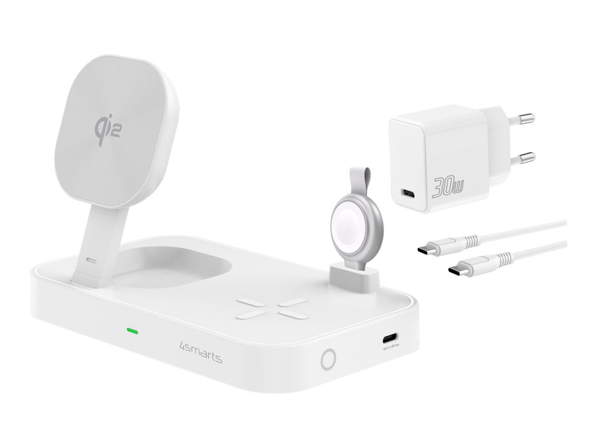 4smarts Trident Wireless charging stand 25Watt 1xUSB-C