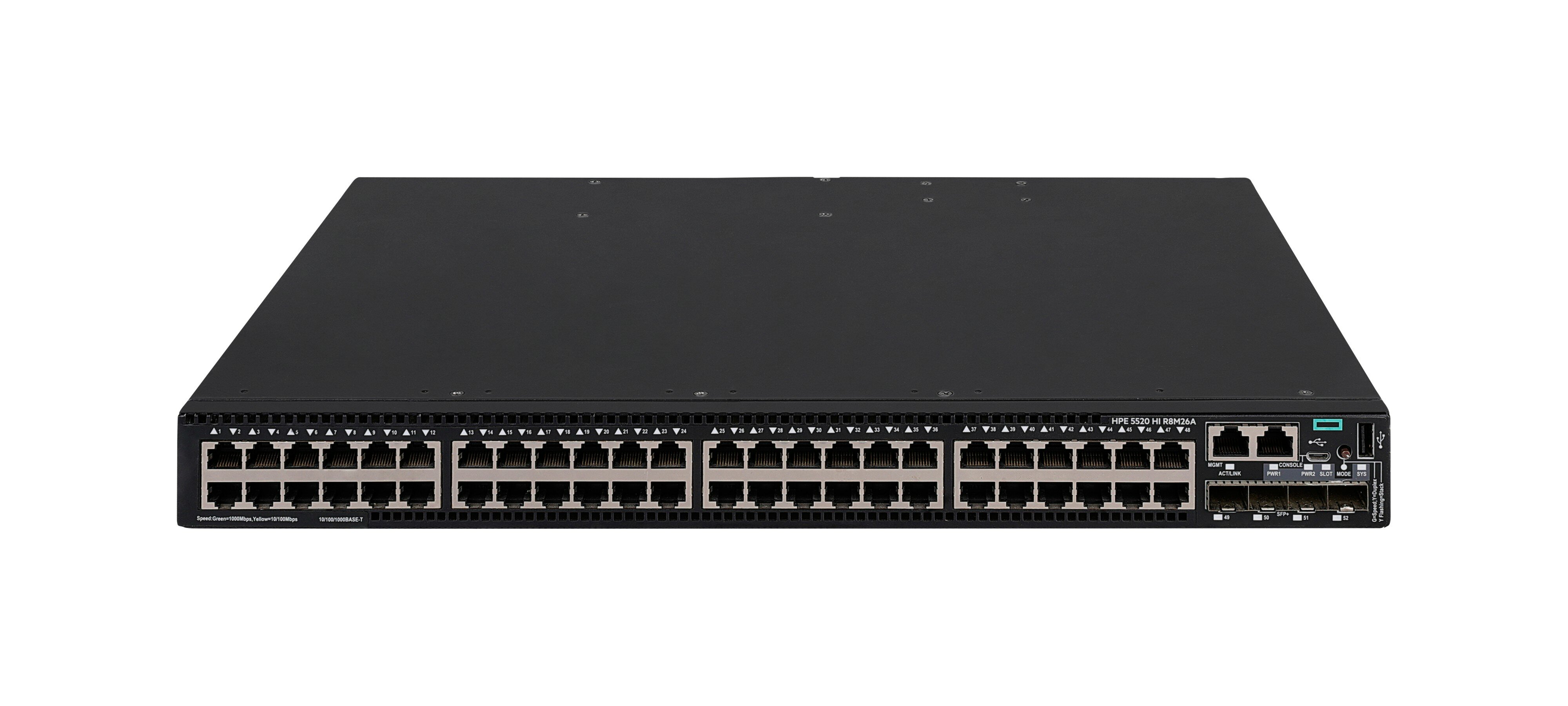 HPE FlexNetwork 5520 48G 4SFP+ HI 1-slot Switch Switch 48-porte 10 Gigabit Ethernet