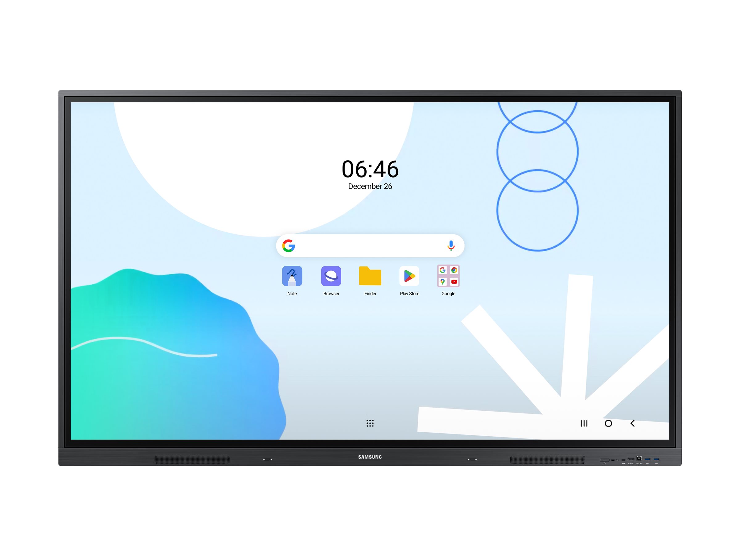 Samsung Interactive Display WA65D LED-bagbelyst LCD fladt paneldisplay 3840 x 2160 65