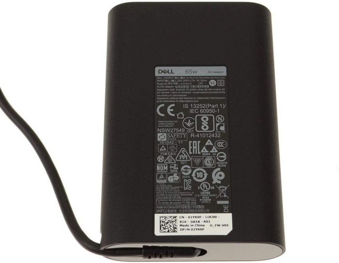 AC Adapter, 65W, 19.5V, 3