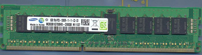 Dimm 8Gb Pc3 12800R 1Gx4