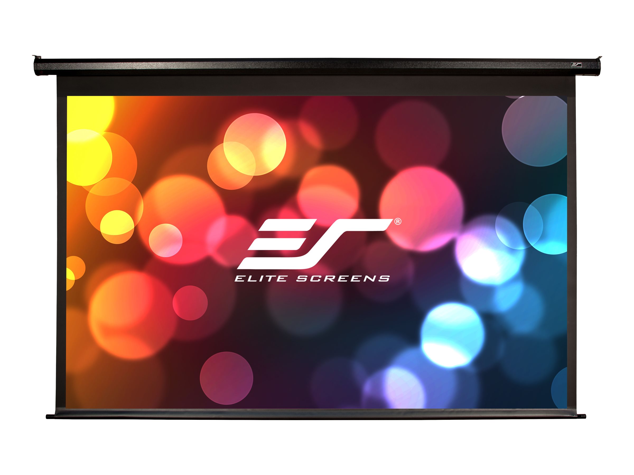 ELITE SCREENS 84XH budget electric Screen H:105CM X B:186CM 16:9 with IR/low Voltage 3 way wall boxy wall box