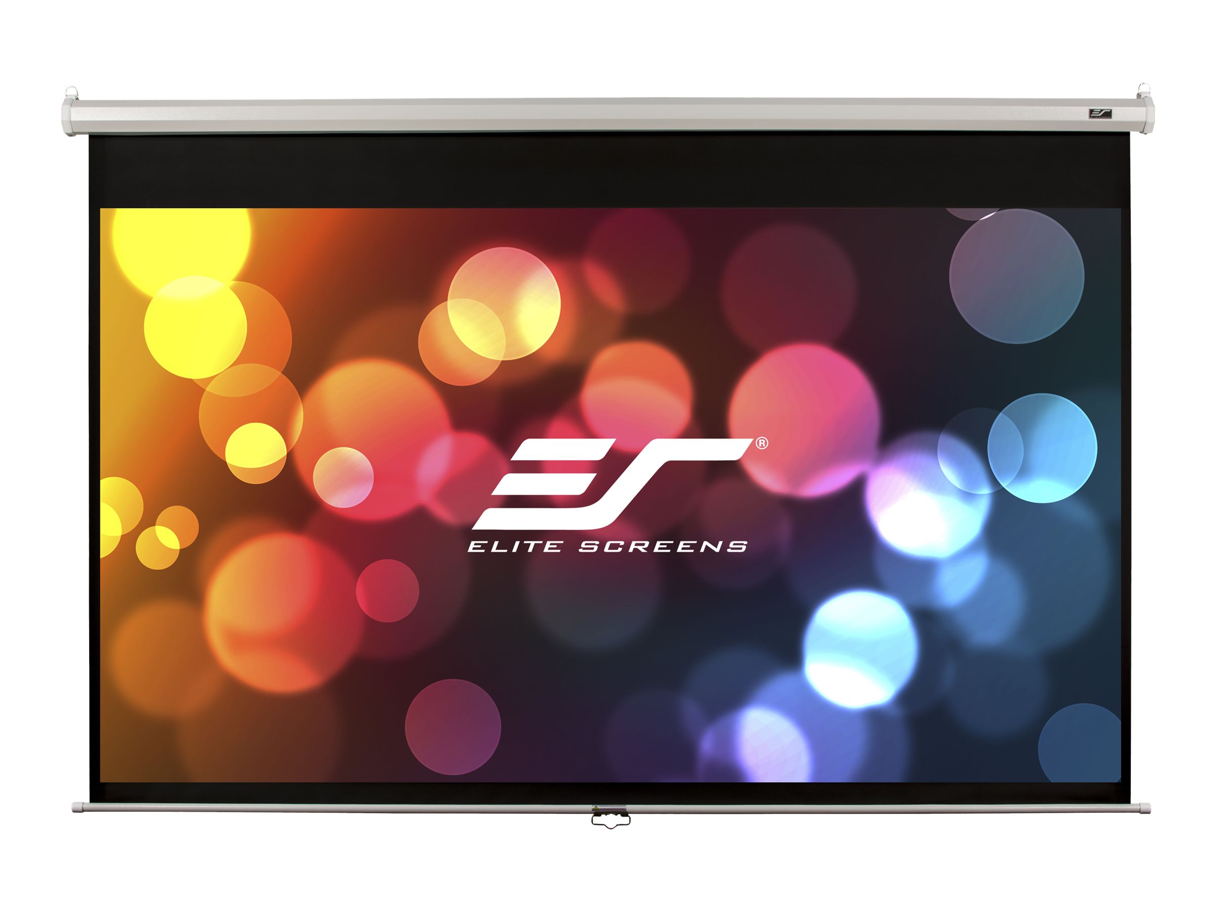 ELITE SCREENS M85XWS1 H:153CM X B:153CM 1:1 Manual Pull down Projector Screen 1.1 format