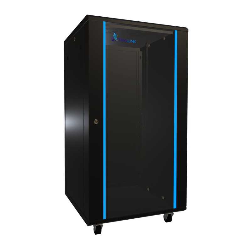 Extralink 22U 600x600 Czarna | Szafa rack | stojÄ…ca