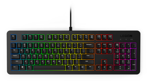 Lenovo Legion K310 RGB Tastatur Membran 5 zone RGB Kablet Amk. engelsk