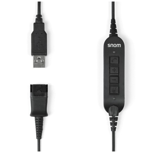 SNOM Headset ACUSB USBAdapterkabel für A100M A100D A310