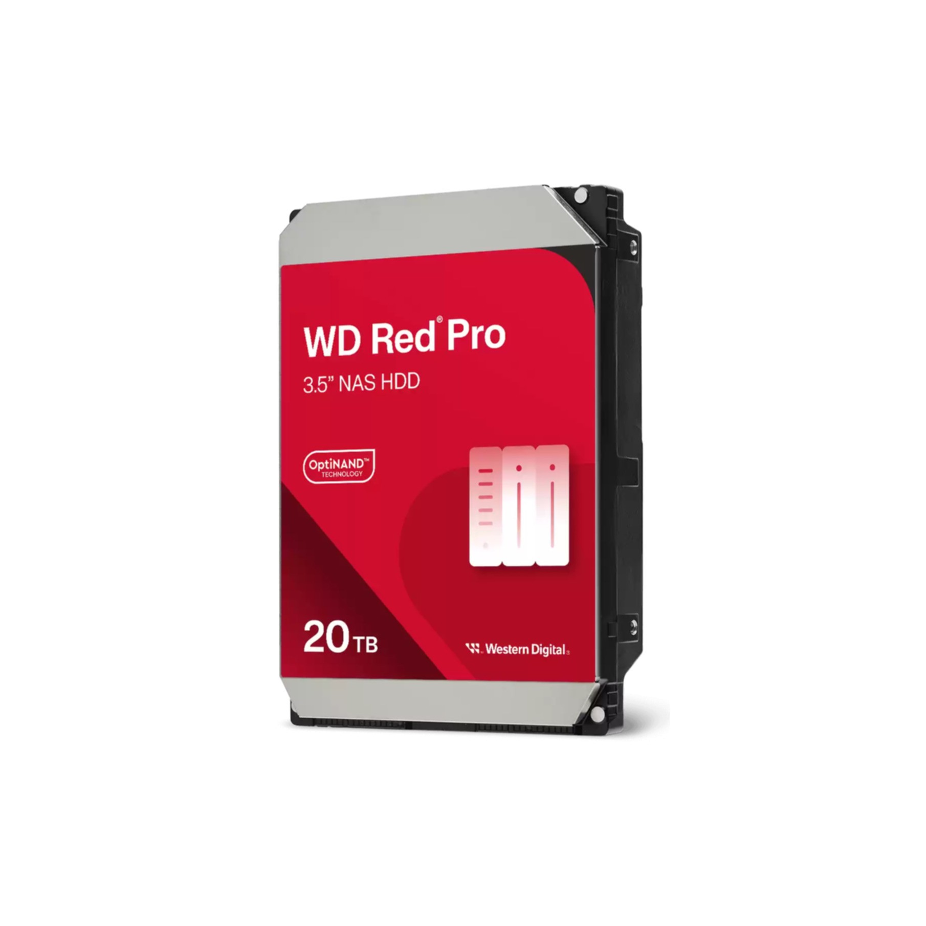 HDD WD Red Pro WD202KFGX 20 TB - intern - 3.5 (D)