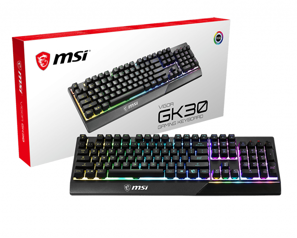 MSI Vigor GK30 - tastatur - tysk