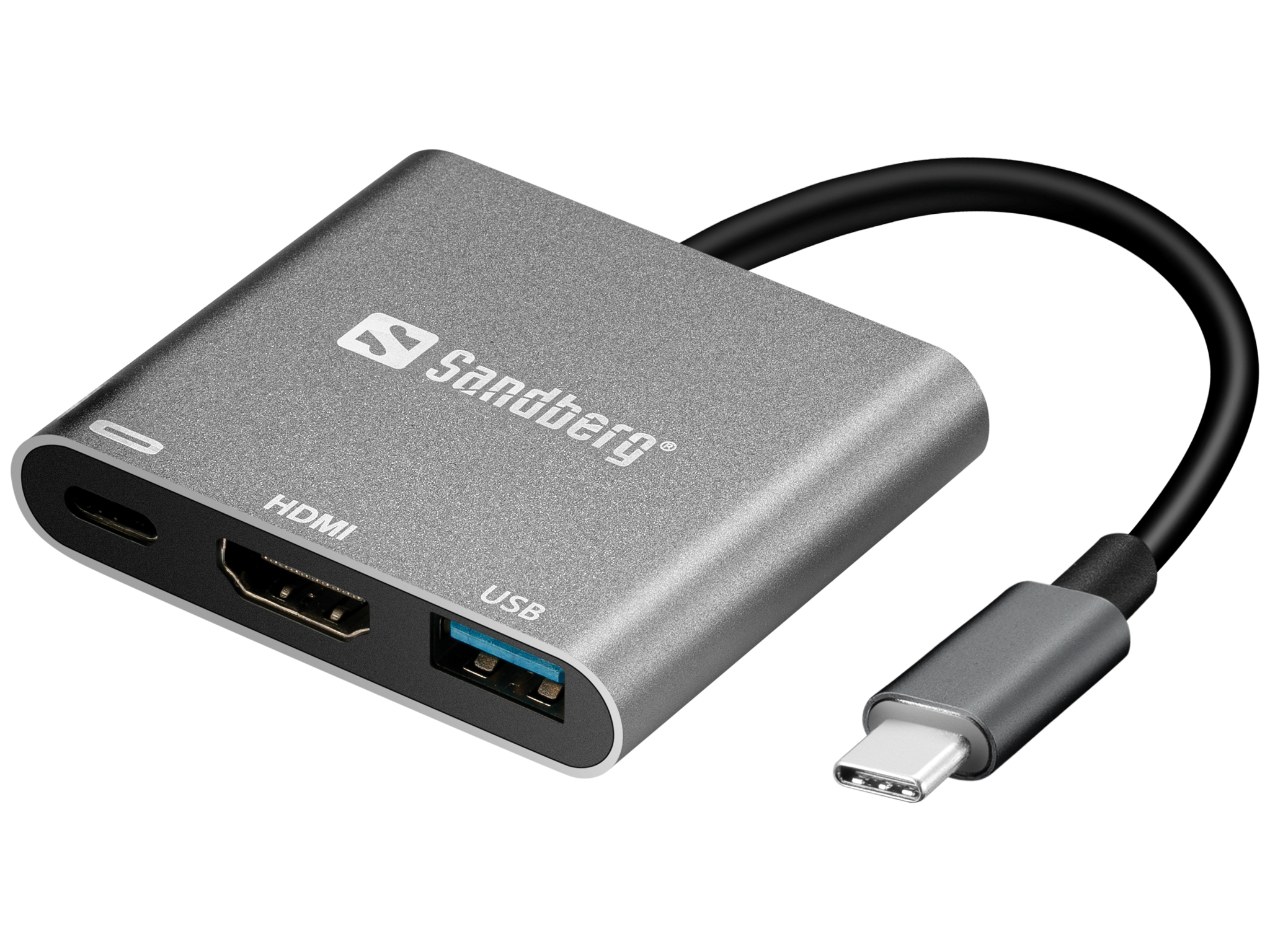 Sandberg USB-C Mini Dock HDMI+USB - do