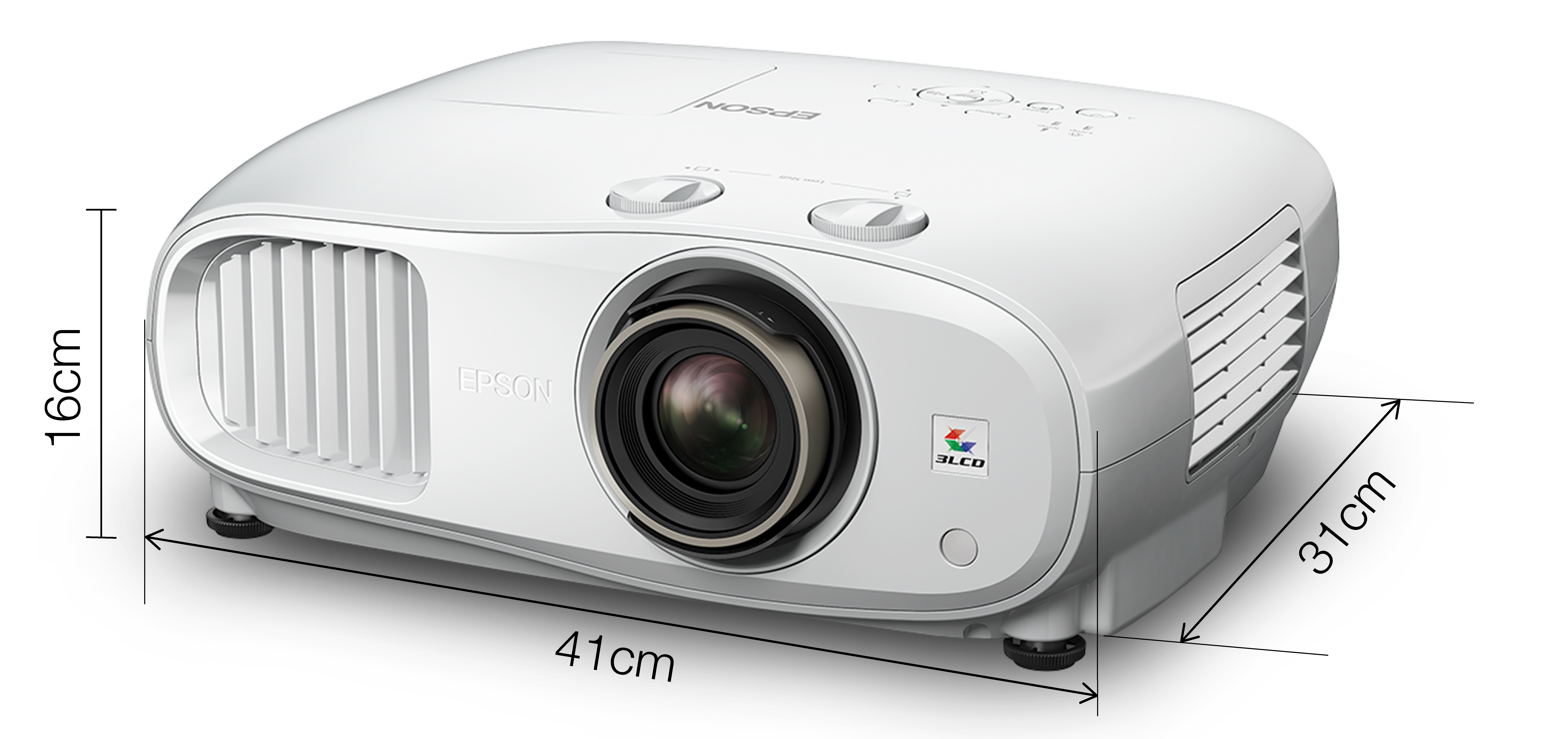 Epson EH-TW7100 | 1920x1080 3LCD 3000ANSI-lumen | 1,32-2,15:1 | Hvit | Home Entertainment Projector