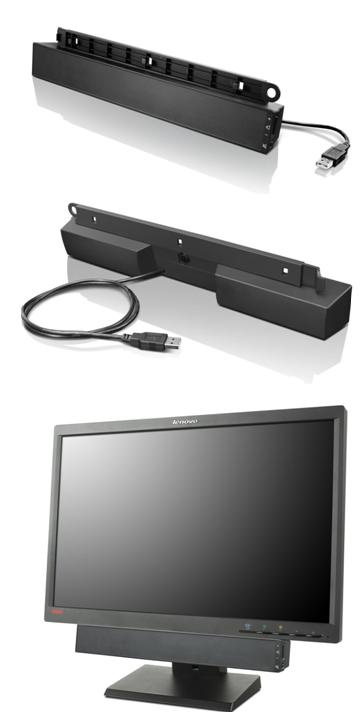 Lenovo USB Soundbar - højttalere - til