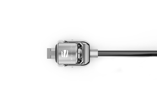 KEYED T-BAR CABLE LOCK - BLACK