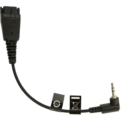 JABRA QD/ 2.5MM. EJ SVARSKNAPP