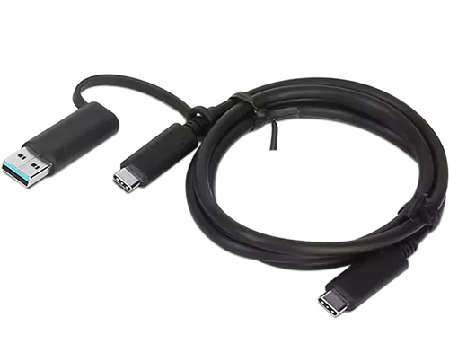 Lenovo USB Type-C kabel 1m Sort