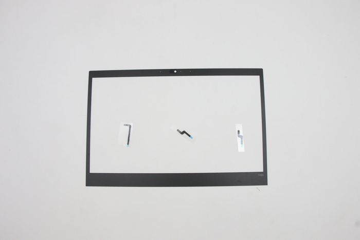 Lenovo FRU B sheet tape assembly featuring an IR and RGB camera, integrated microphone, designed for select Lenovo models.