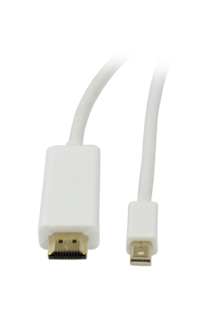 Kabel Video DisplayPort mini 12 HDMI 20 STST 2m Ultra HD 4K60hz 444 8 Bit HDR Synergy 21