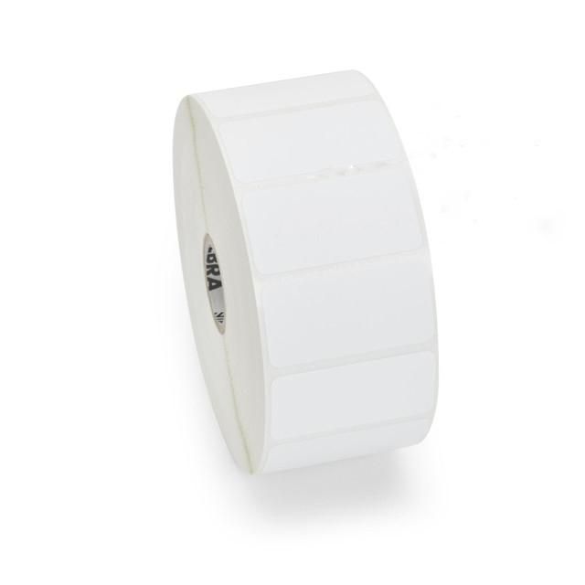 Zebra Label, Paper, 105x74mm, Thermal Transfer, Z-PERFORM 1000T, Uncoated, Permanent Adhesive, 76mm Core