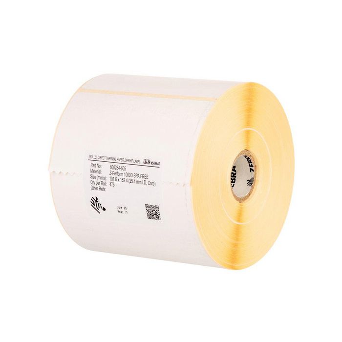 Zebra 76x76mm 76mm Core