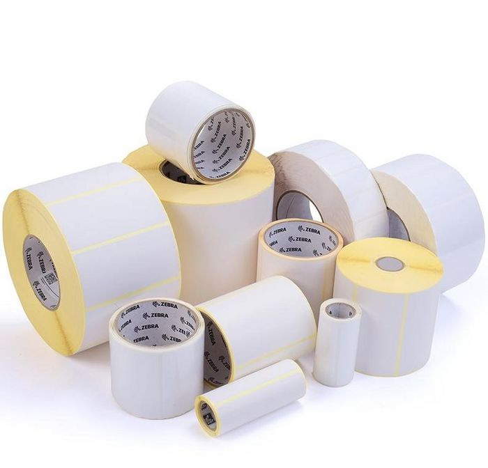 Zebra Label,Polyester,76x258mm;TT,Z-ULTIMATE 3000T WHITE,Coated,Permanent Adhesive,76mm Core,6Roll/Box,MOQ 2 box
