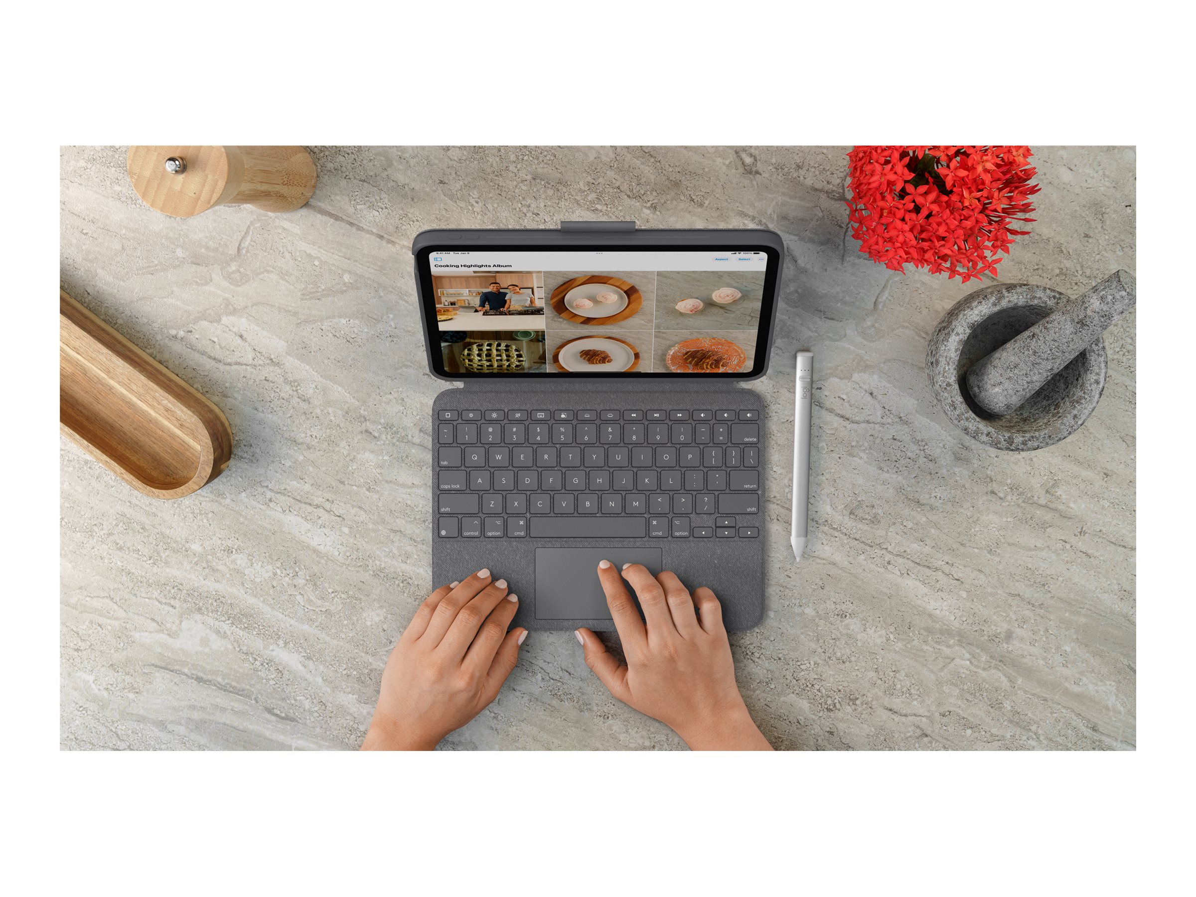 LOGI Combo Touch for iPad 10th gen(FR)